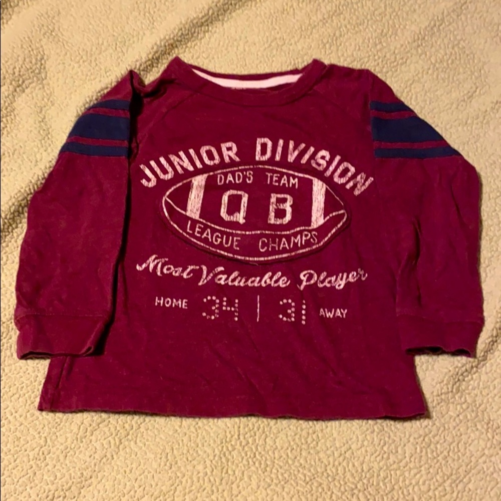 Long Sleeve Football Shirt